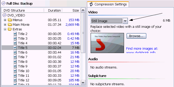 How to copy a DVD 9 using DVD Shrink 3.2